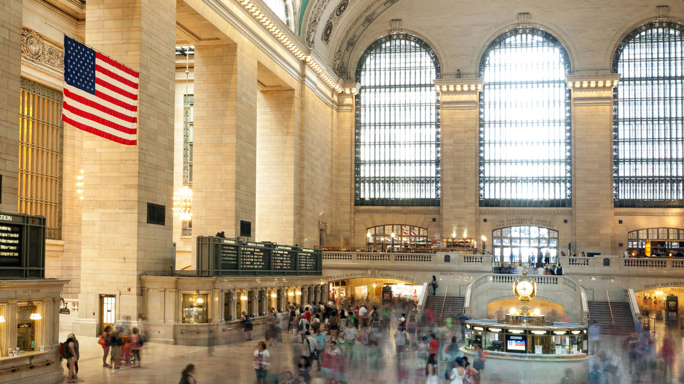 Hundert Jahre New Yorker U-Bahn: Big Apple feierte 2004 ein großes Jubiläum.