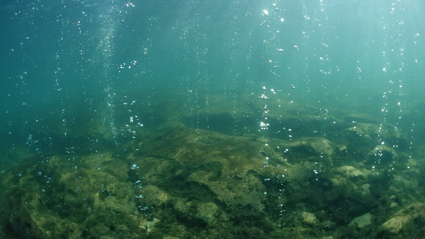 Die aufsteigenden Kohlendioxid-Blasen am Laacher See stammen von unterirdisch liegendem Magma. Durch Störungslinien im See und zerklüftetes Gestein bahnt sich das Gas seinen Weg an die Oberfläche. Wer zu lange an solch einer Stelle schwimmt, riskiert ohnmächtig zu werden und zu ertrinken.